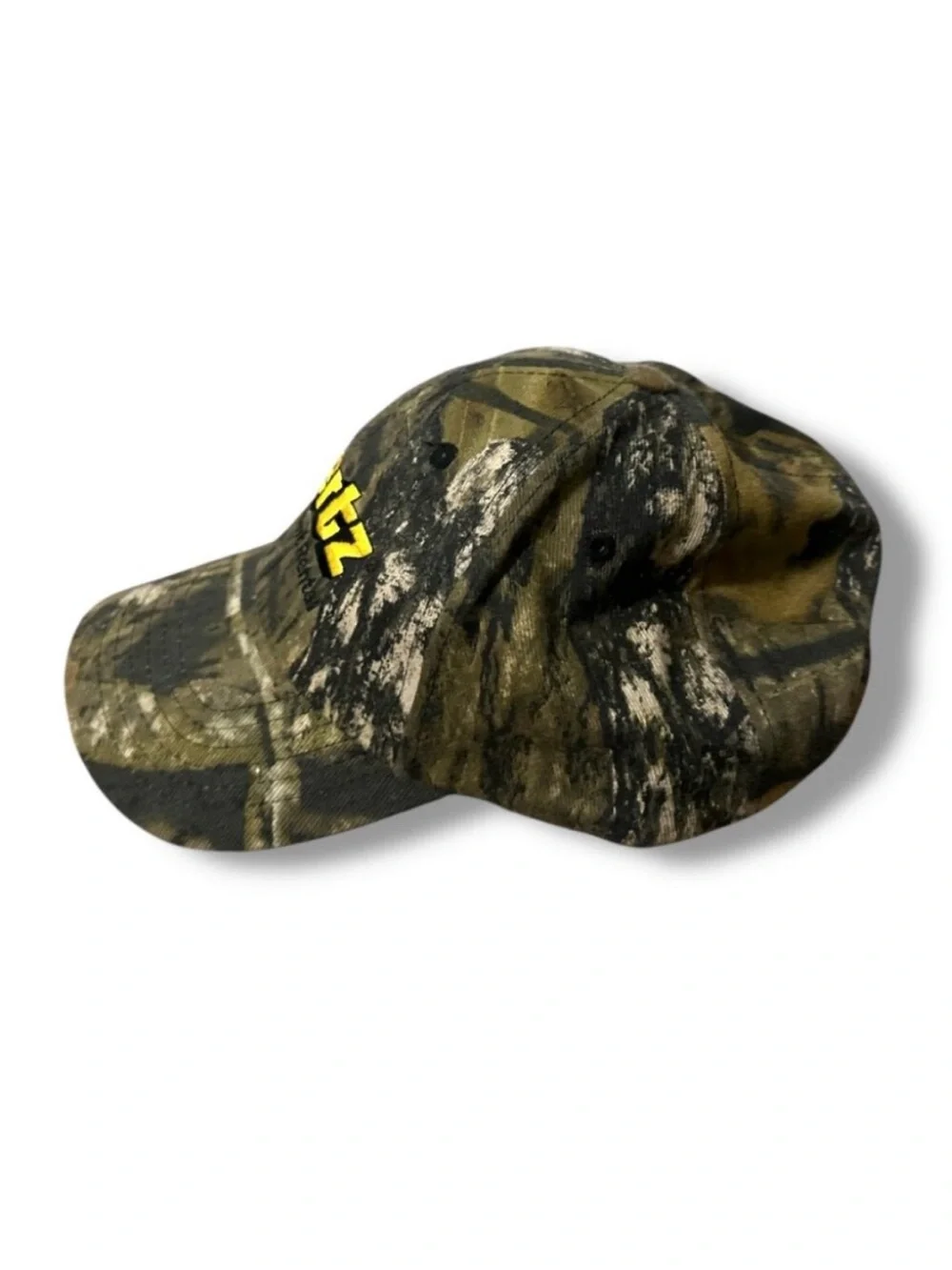 Hertz Equipment Rental Camo Hat Snapback Cap 100% Cotton OSFA Outdoor Retro Y2K